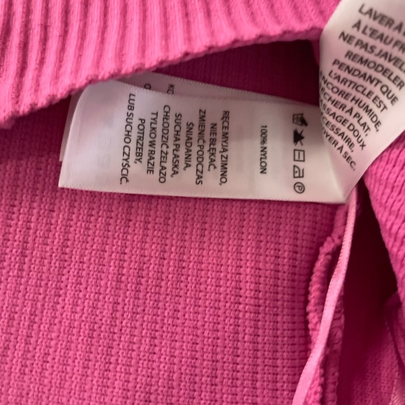 Sincerely Jules pink Barbie core ribbed tank top medium - Picture 6 of 8